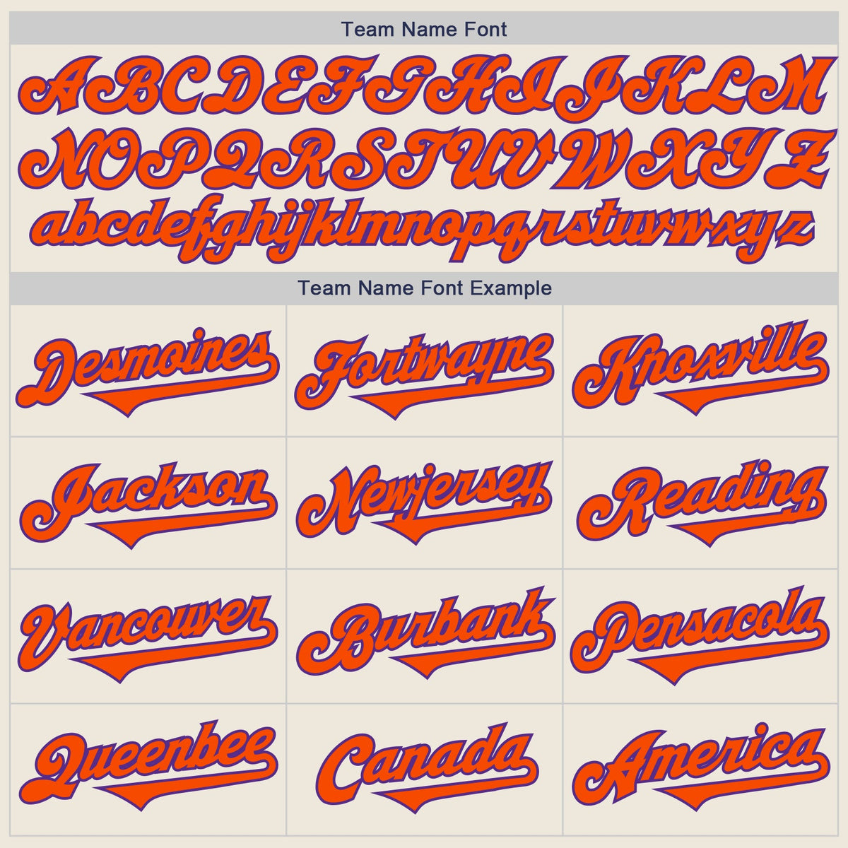 Custom Cream Orange-Purple Authentic Two Tone Baseball Jersey