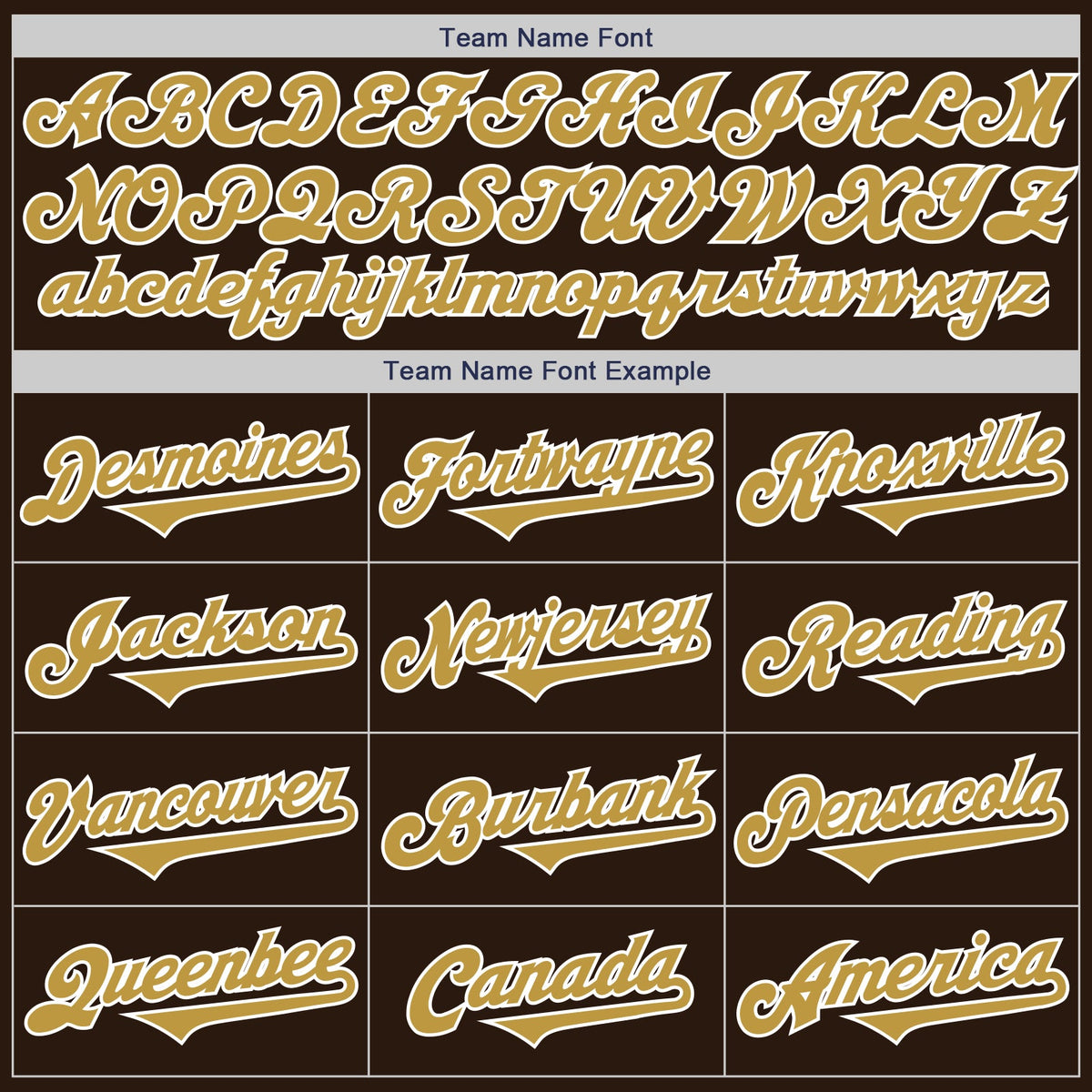 Custom Brown Old Gold-White Authentic Two Tone Baseball Jersey