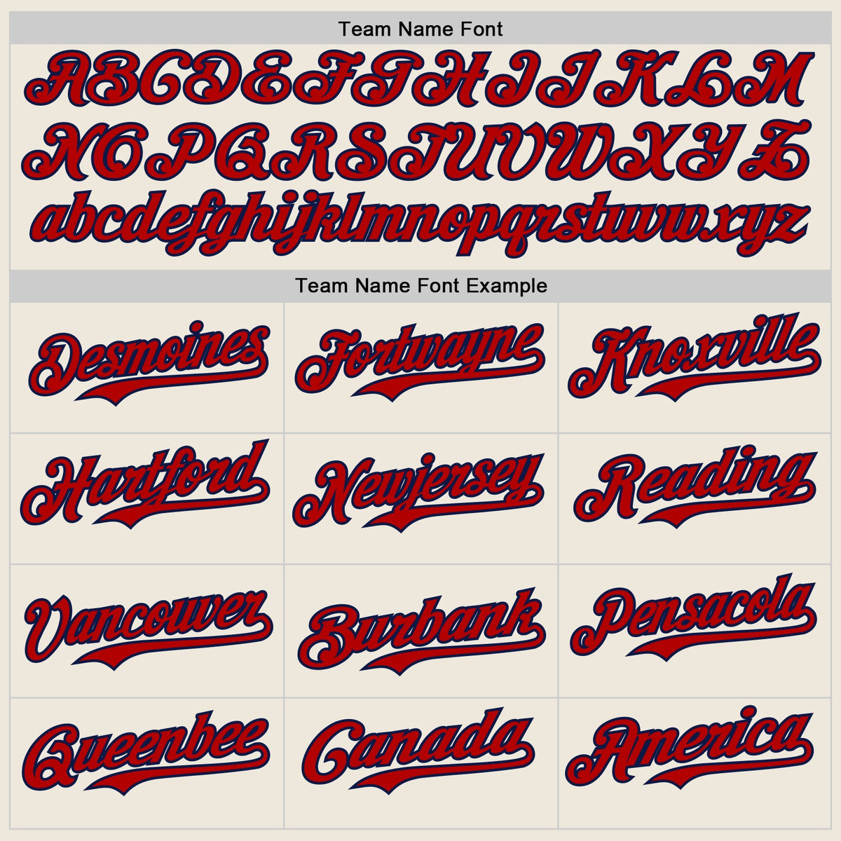 Custom Cream Red Pinstripe Navy Authentic Two Tone Baseball Jersey