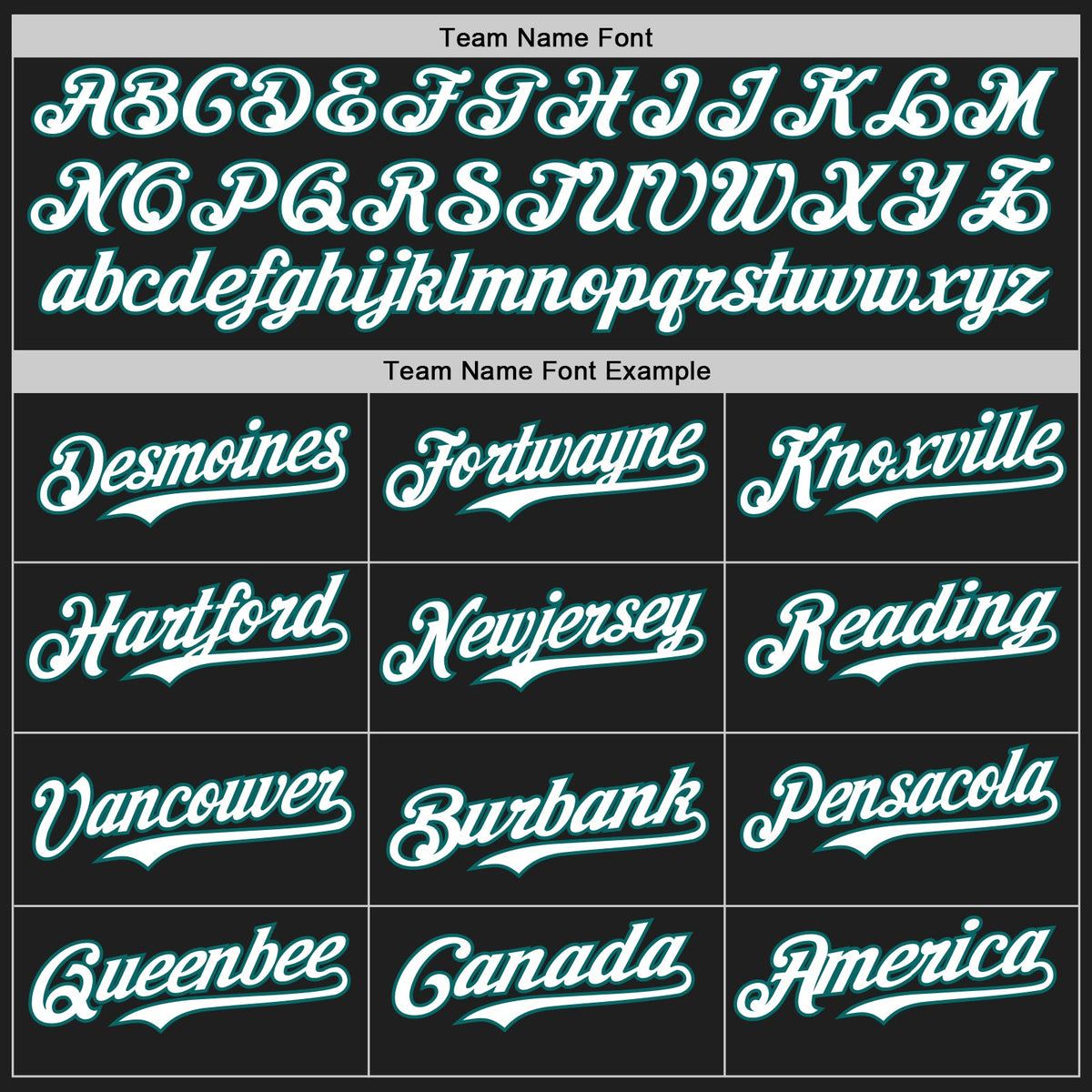 Custom Black Teal Pinstripe White Authentic Two Tone Baseball Jersey