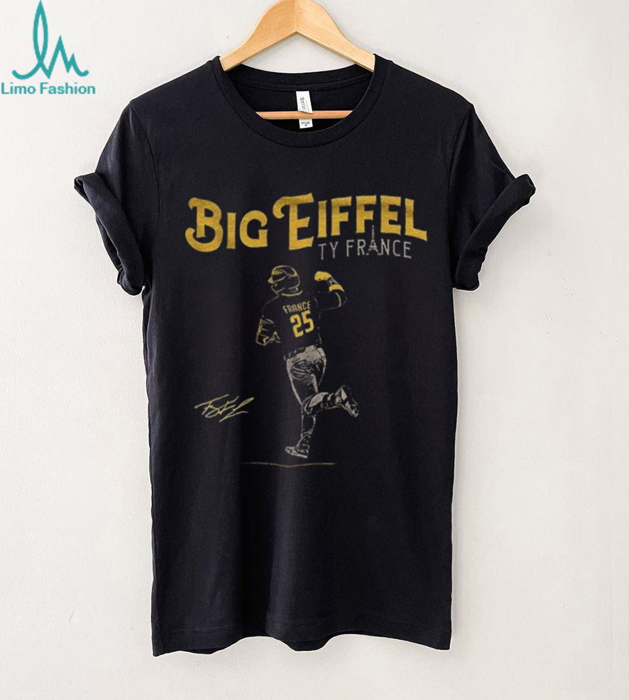 Ty France San Diego Padres baseball player Big Eiffel shirt