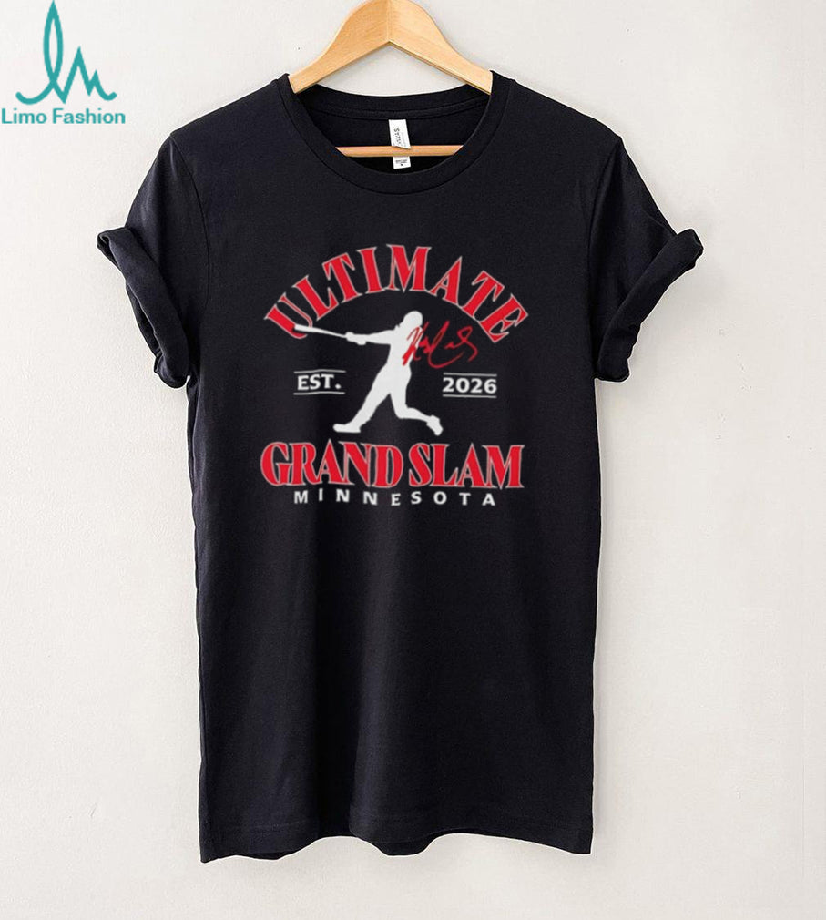 Ultimate Grand Slam in Minnesota Twins Kody Clemens shirt