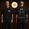 Usher and Chris Brown R&B Tour 2026 Black Graphic Two Sided Unisex T Shirt