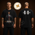 Usher and Chris Brown Usher Raymond R&B Tour Chess Graphic Two Sided Unisex T Shirt