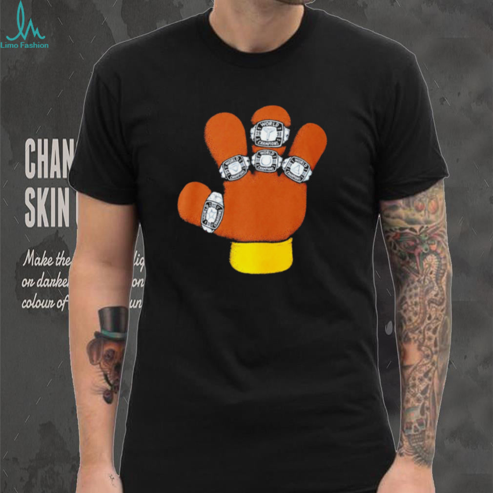 Vanessa Bryant Wearing Five Championship Rings Basketball Shirt