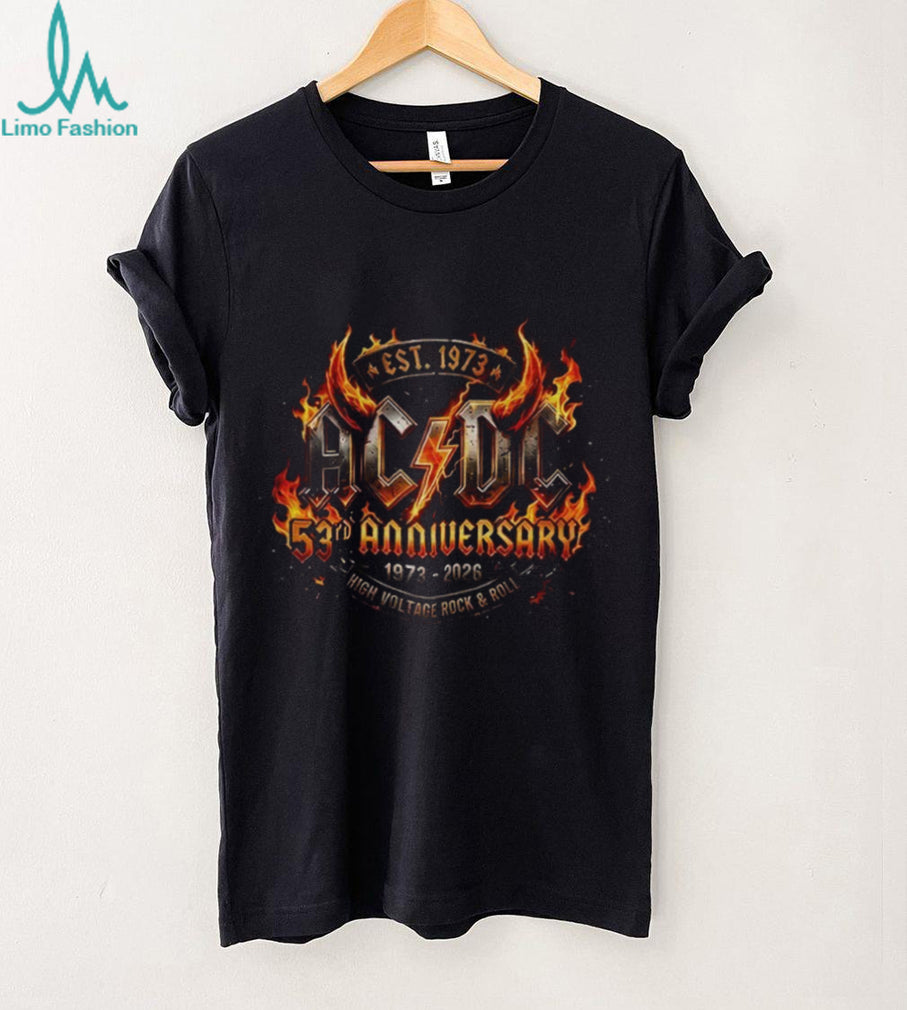 Vintage ACDC 53rd Anniversary Pwr Up Tour shirt