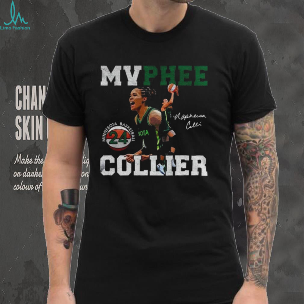 Vintage Napheesa Collier Minnesota Lynx Basketball signature shirt