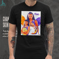 WNBA Rae Burrell Los Angeles Sparks No 22 Collage shirt