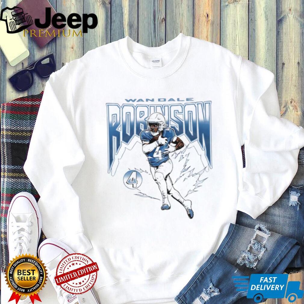 Wan’Dale Robinson 4 Tennessee Titans Future Lightning Shirt