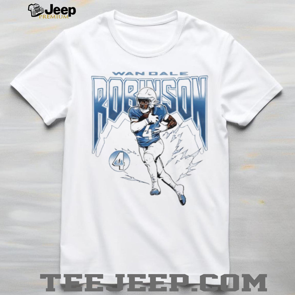 Wan’Dale Robinson 4 Tennessee Titans Future Lightning Shirt