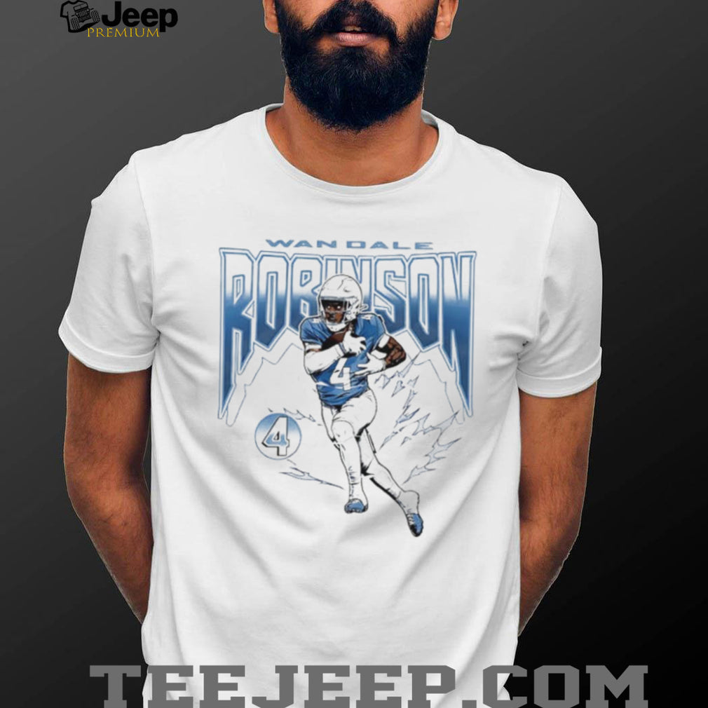 Wan’Dale Robinson 4 Tennessee Titans Future Lightning Shirt