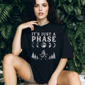 Werewolf Moon It’s Just A Phase And Forest Landscape Nature Shirt