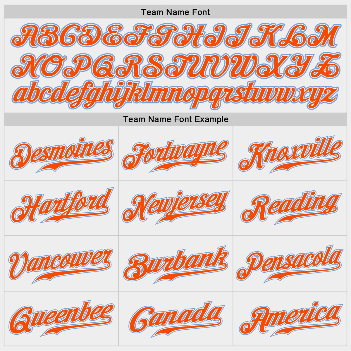 Custom White Powder Blue-Orange Authentic Baseball Jersey