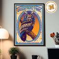 Widespread Panic Atlantic City NJ 2026 Event Poster Hard Rock Live At Etess Arena On August 14 15 And 16 2026 Home Decor Poster Canvas