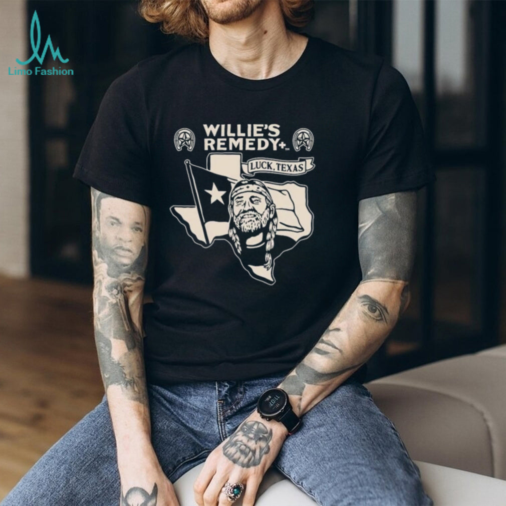 Willie Nelson Willie’s Remedy Luck Texas shirt
