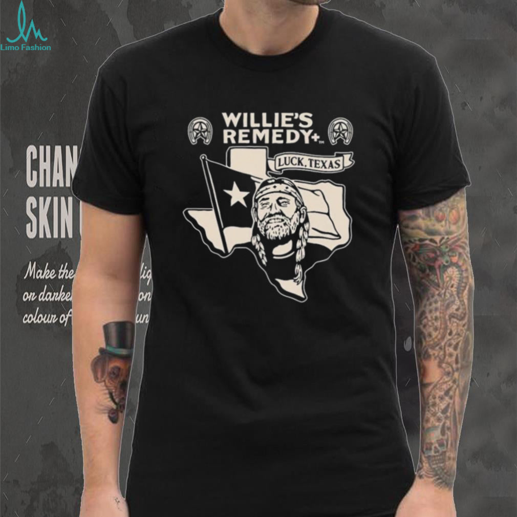 Willie Nelson Willie’s Remedy Luck Texas shirt