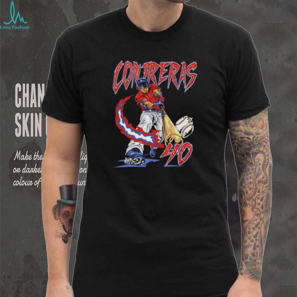 Willson Contreras 40 Boston Red Sox MLB Players Art shirt