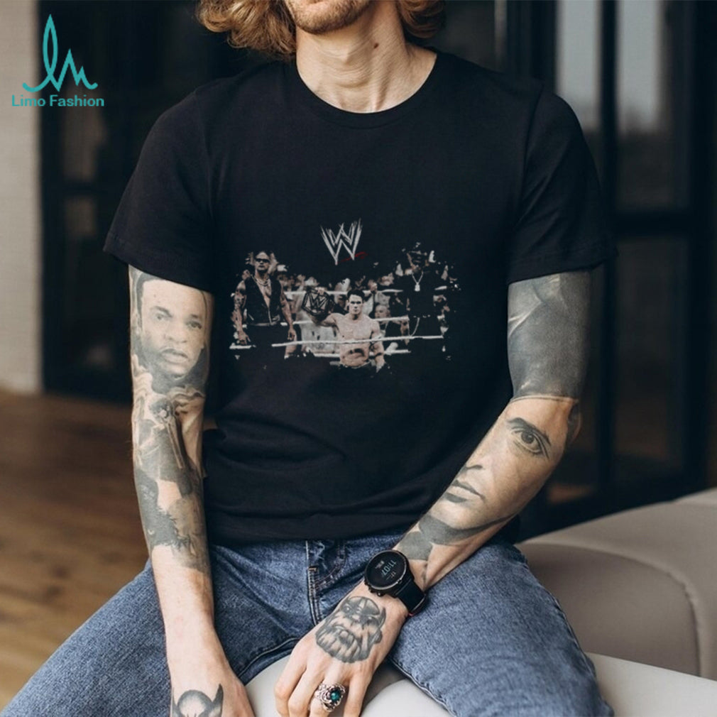 Wrestling Is Real John Rock Travis WWE shirt