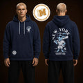 Yankees Pinstripe Player New York Goat USA Two Sided Hoodie Shirt