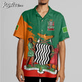 Zambia Coat Of Arms Hawaiian Shirt
