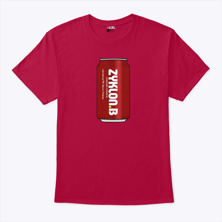 Zyklon B Can Gas Canister Holocaust History T Shirt