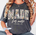 Made For More Wildflower Comfort Color Tee