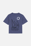 Women’S Escollera T-Shirt Dome Blue