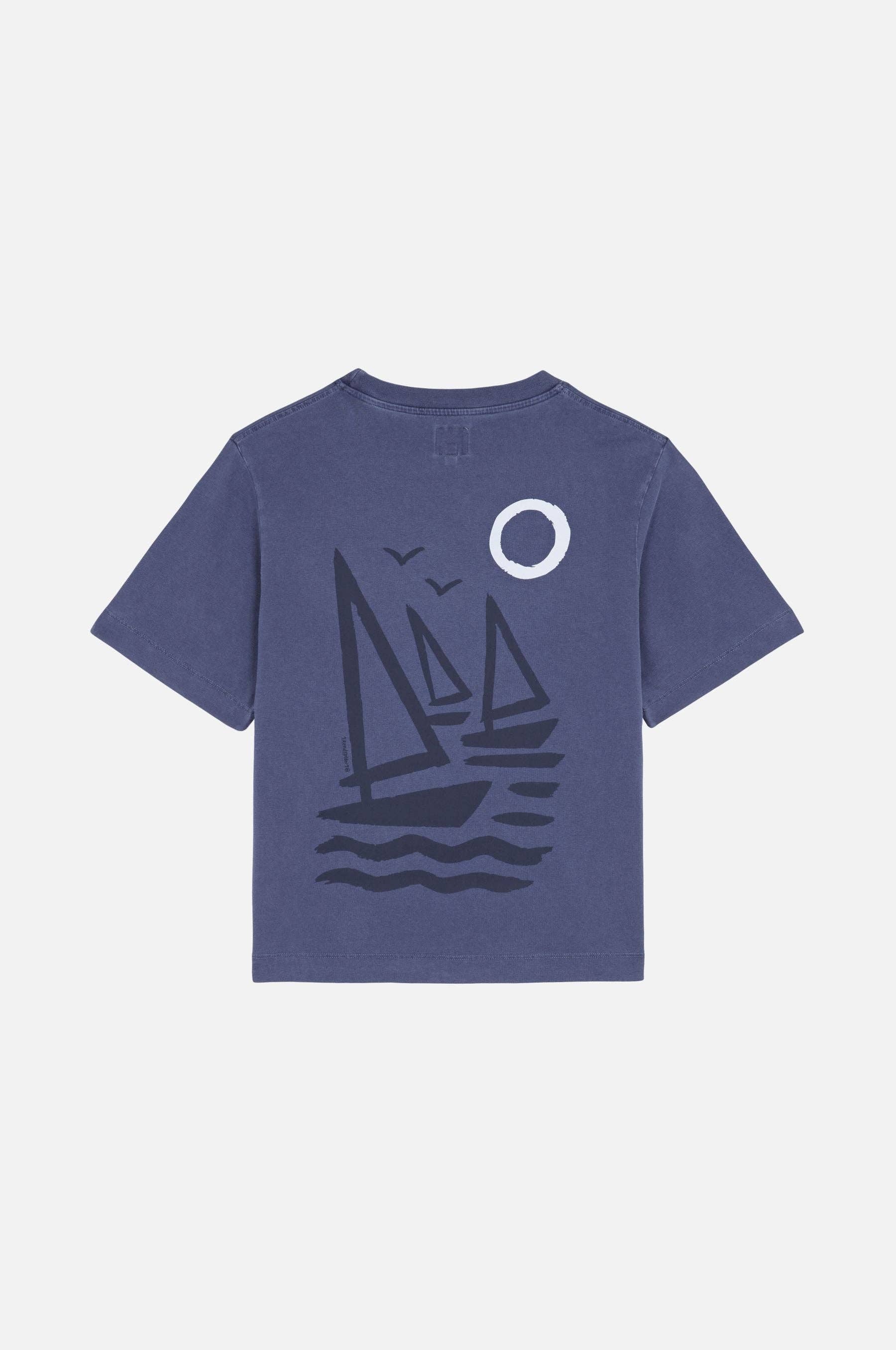Women’S Escollera T-Shirt Dome Blue