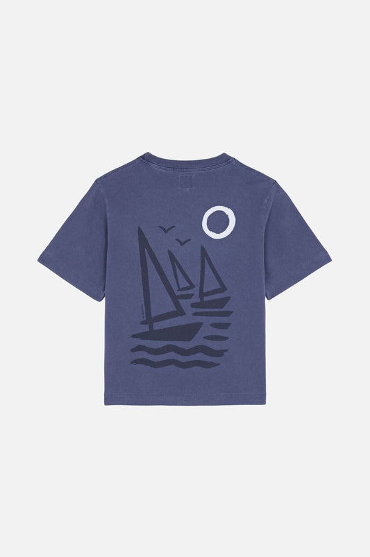 Women’S Escollera T-Shirt Dome Blue