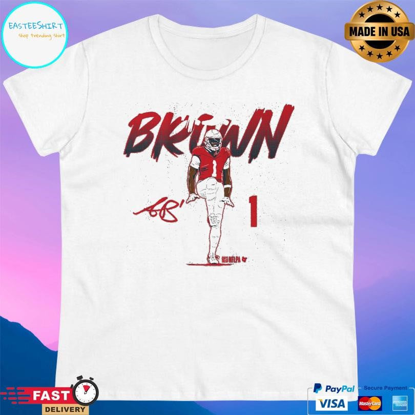 Aj Brown Name Number Pose Shirt