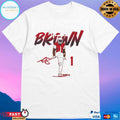 Aj Brown Name Number Pose Shirt