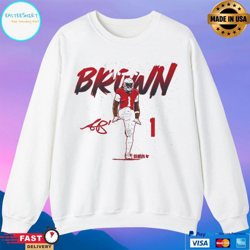 Aj Brown Name Number Pose Shirt
