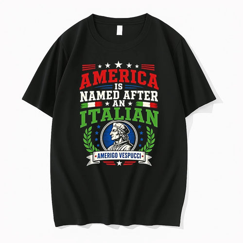 Amerigo Vespucci America Is Named After And Italian 0 Tshirts Sweater