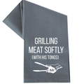 Grilling Meat Softly Tea Towel