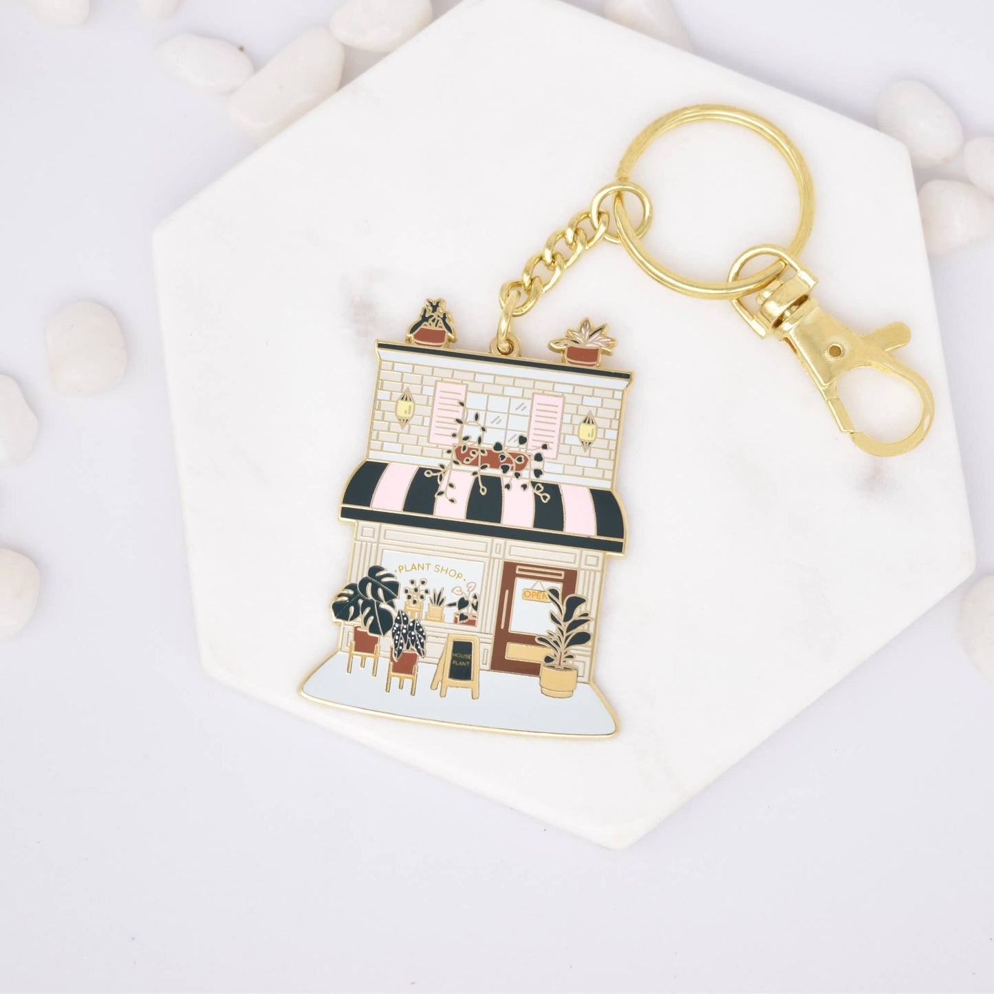 Plant Shop Keychain
