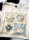 Vintage Patchwork T-Shirt/ Sweatshirt