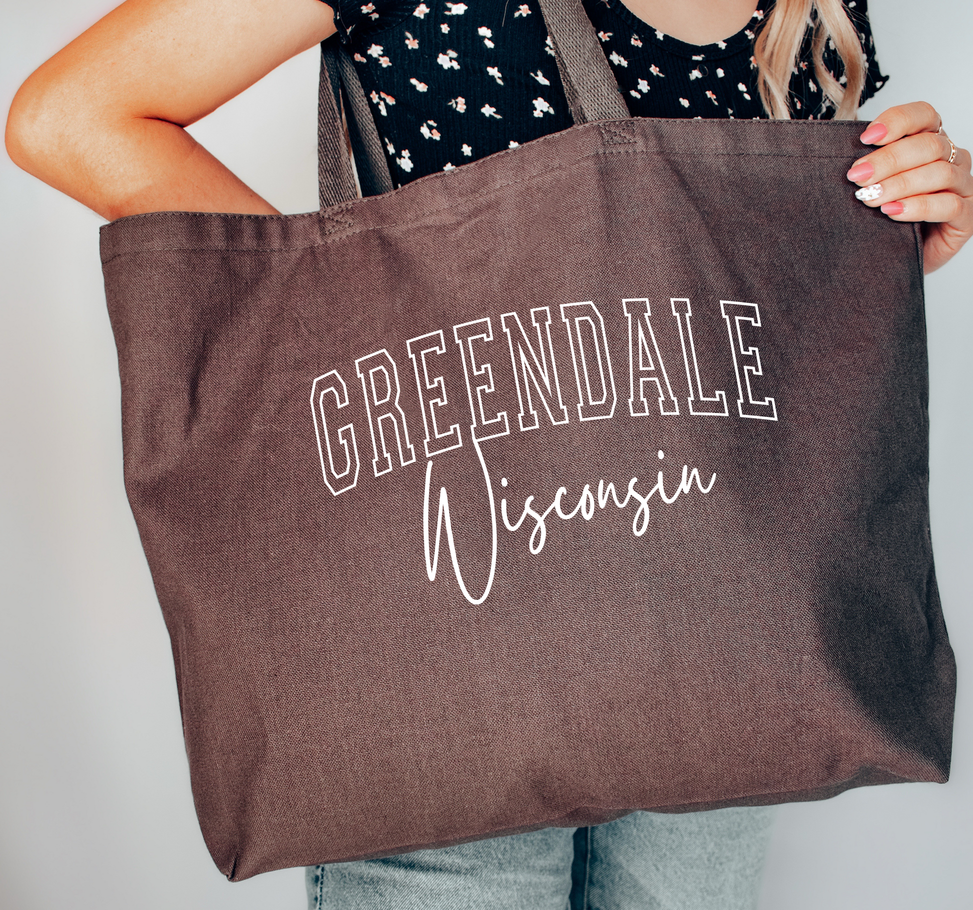Custom City State Souvenir 25L Jumbo Tote