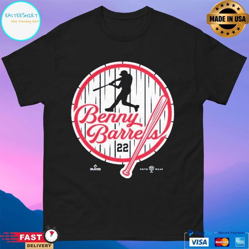 Benny Barrels 22 Mlb Players T-Shirts
