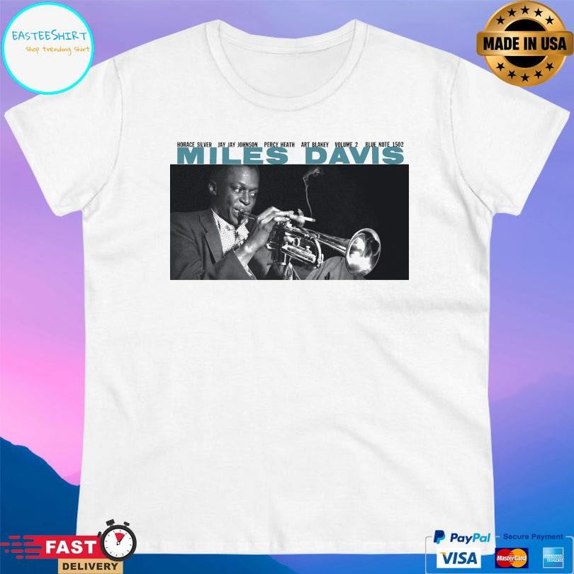 Blue Note Miles Davis Volume 2 Album Cover Series Shirt