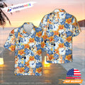 Bluey Family Beach Summer Hawaiian Shirt