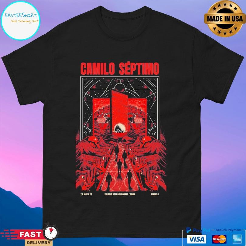 Camilo Séptimo Mexico City May 28 2026 Event T-Shirts