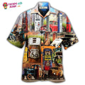 Car Filling Full Driving Far Hawaiian Shirt - Trendy Aloha