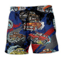 Car Off Road Racing Is My Life Art Trendy Aloha Hawaiian Beach Shorts
