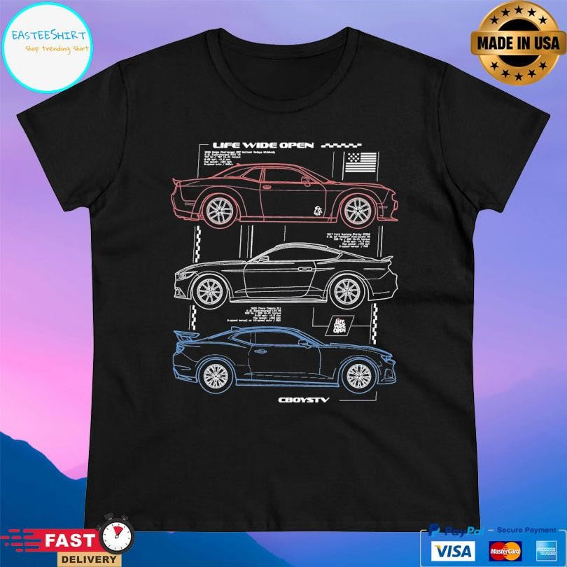 Cboystv American Muscle Spec Shirt