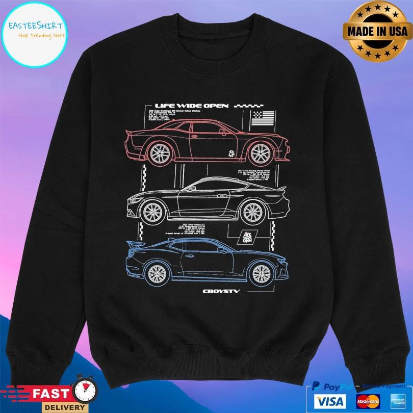 Cboystv American Muscle Spec Shirt