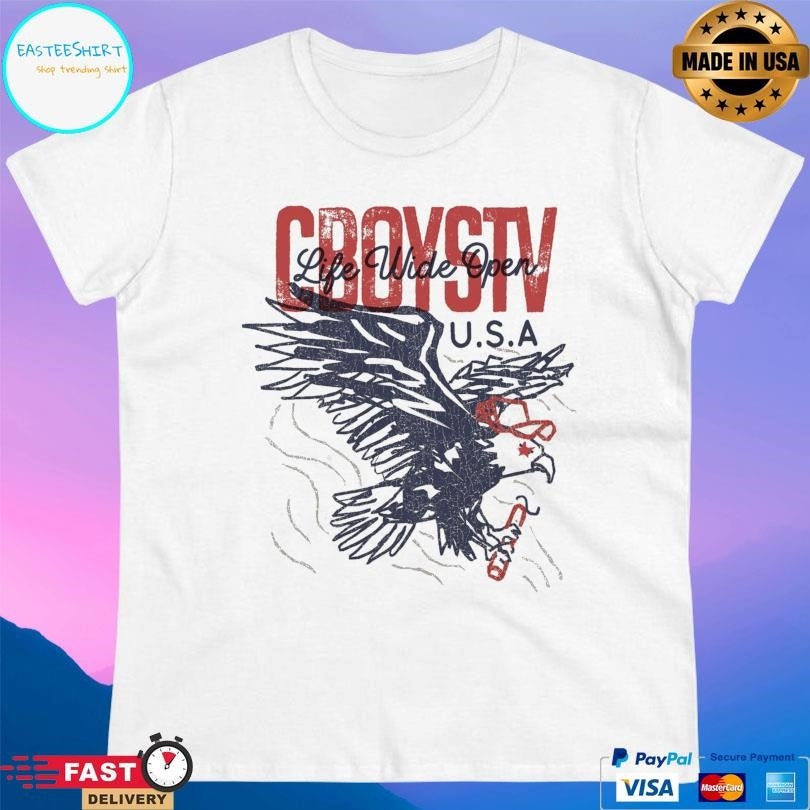 Cboystv Land Of The Free Shirt