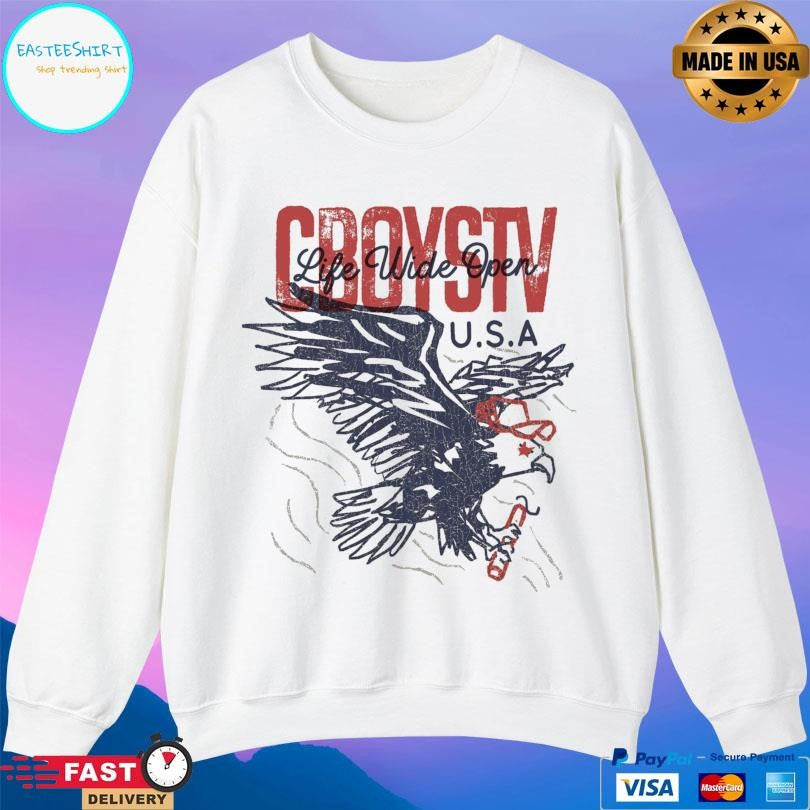 Cboystv Land Of The Free Shirt