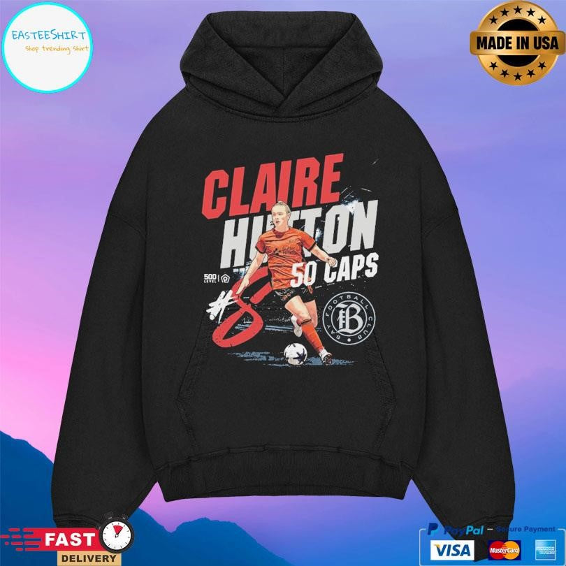 Claire Hutton Bay Fc 50 Caps Milestone Shirt