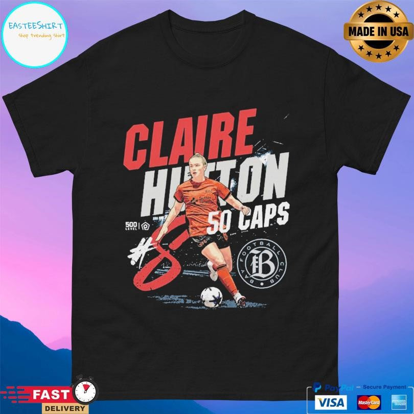 Claire Hutton Bay Fc 50 Caps Milestone Shirt