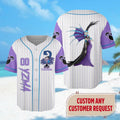 Custom Name Funny Yzma Halloween Baseball Jersey